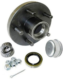 5 Hole High Speed Trailer Hub 1-3/8 to 1-1/16 Inch Tapered