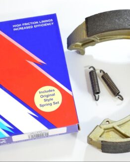 EBC Standard Organic Brake Shoes 711 Fits 1976 Kawasaki KH250 A5 Front