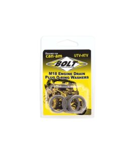 BOLT Engine Drain Plug Washer M18x24 Aluminum 5 Pack