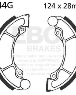 EBC Grooved Organic Brake Shoes 944G