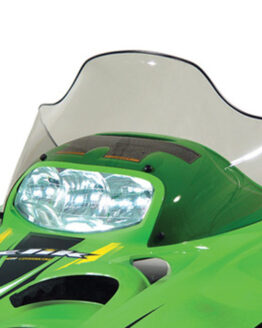 Powermadd Cobra Mid Smoke Windshield 16.25in For Arctic Cat ZR/ZL/Panther