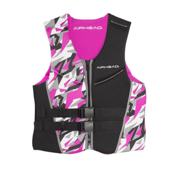 Airhead Camo Cool Womens Kwik-Dry Neolite Vest Pink Size L