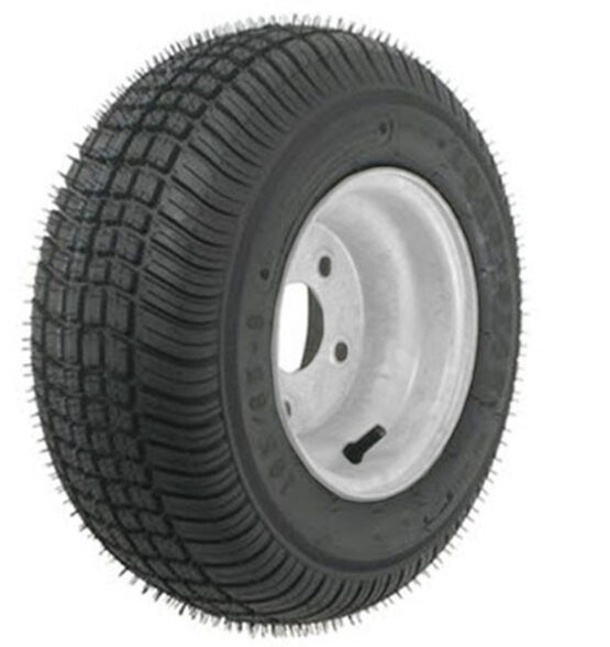 Kenda Loadstar HS Trailer Tire 205/65-10 E 5 Hole Silver