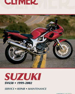 Clymer Manual Suzuki SV650 SV650S 1999-2002 Service Repair Book