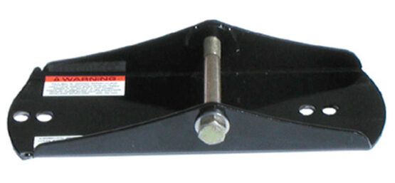 SLP Ski Mounting Saddle Bracket Black For Polaris Snowmobiles