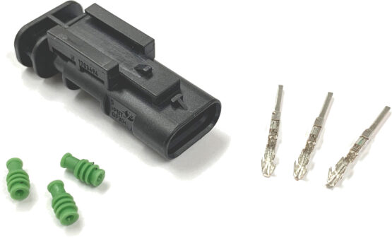 Rear Fender Harness Male Connector Kit for Center Taillight