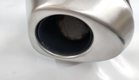 Stainless Full Motorcycle Exhaust w/ Spark Arrestor - Image 2