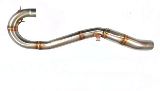 Stainless Full Motorcycle Exhaust w/ Spark Arrestor - Image 3