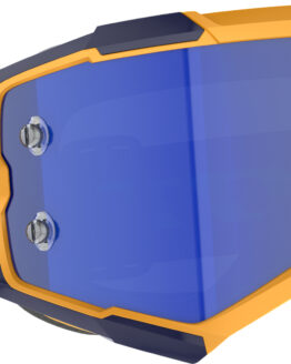 Scott Fury Goggle Dark Yellow/Dark Blue Blue Chrome Lens