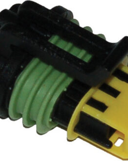 Speedometer Sensor/Siren Connector w/Terminals (HD 72064-06)
