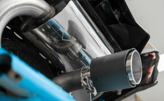 MBRP 2.5" Turbo-Back Exhaust System Polished Fits 17-21 Maverick X3 Turbo - Image 3