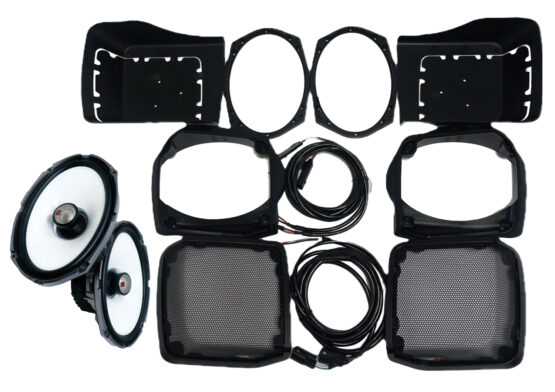 Cerwin Vega 6"x9" Cut-In Lid Kit w/ SM694 For 2014-2023 FLH/T