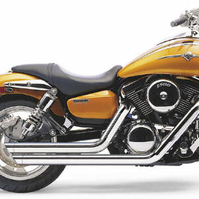 Speedster Slashdown Full Exhaust For 96-08 Kawasaki Vulcan 1500 - Image 3