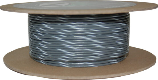 NAMZ 100ft 20 AWG Primary Wire Gray with White Stripe - Image 2