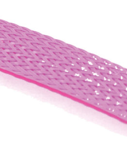Namz Braided Flex Sleeving Pink 3/8" ID x 10ft Section