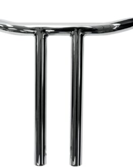 Chrome 12in. T Bar Bend 1 1/4in. Buffalo Bar Handlebar