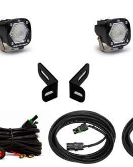 Baja Designs Dual S1 WC Reverse Kit - Clear Fits 21+ Ford Bronco Sport