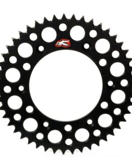 Renthal Ultralight Grooved Rear Sprocket Black 50T 428 Fits RM80 YZ85