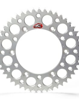 Rear Sprocket - Grooved Silver 520-52 Teeth