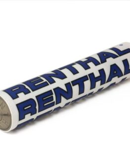 Renthal Vintage SX Crossbar Pad White/Blue Retro 10in