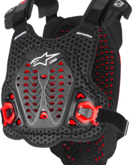 Alpinestars A-5 Plasma Chest Protector Black/Red/White MD/LG