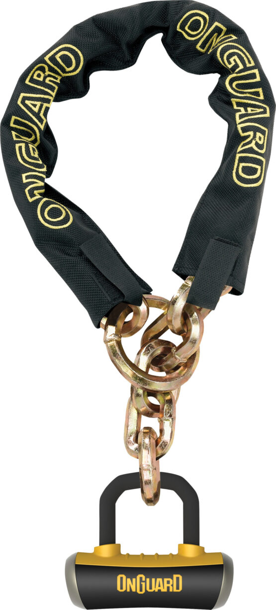 OnGuard Mastiff 8019LP Loop Chain with Padlock, 10mm x 6ft