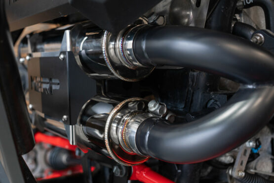 MBRP Dual Slip-On Exhaust Polished Stainless Steel Fits 20-21 RZR Pro XP - Image 3