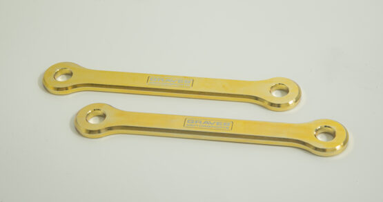 Steel Rear Suspension Pull Rod Link Kit - 20mm Lower