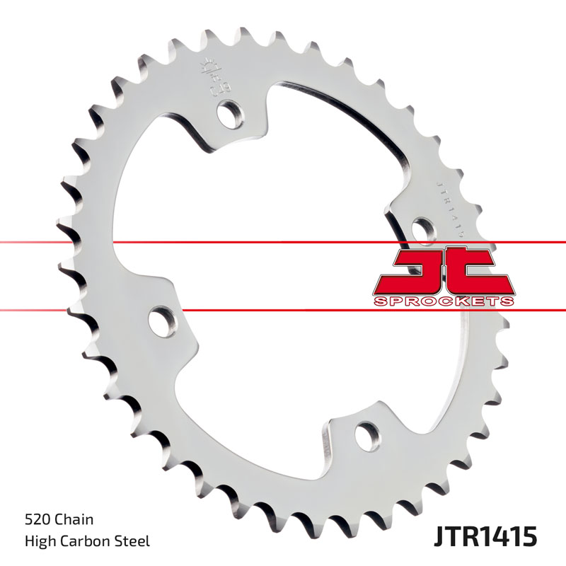 Steel Rear Sprocket - 38 Tooth 520 - Image 3
