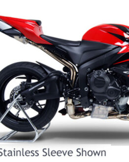 Yoshimura RS-5 Carbon Fiber Slip-On Exhaust Black Fits 07-08 Honda CBR600RR