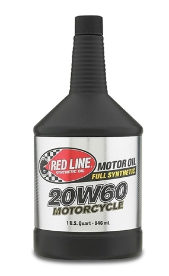 Red Line 20W60 Synthetic Motorcycle Oil 1 Quart