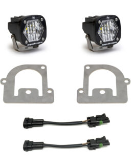 Sport S1 WC LED Fog Pocket Light Kit - Clear Fits Ford 21+ Bronco