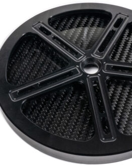 Hofmann Designs Air Cleaner Cover Only Black for 5.5in Round Air Cleaner
