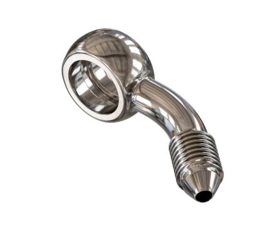 Goodridge 45 Degree Banjo Fitting 3/8 or M10 Polished Stainless