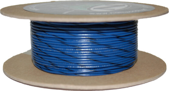 NAMZ 100ft 20 AWG Blue/Black Stripe Primary Wire Spool - Image 2