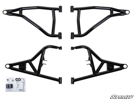 High Clearance Front A-Arms Voodoo Blue w/SuperDuty Joints For RZR XP 1000 - Image 6