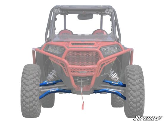 High Clearance Front A-Arms 1.5" Offset Voodoo Blue Adj. w/SuperDuty Joints