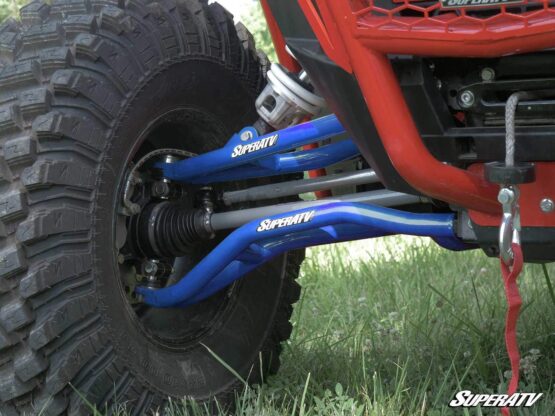 High Clearance Front A-Arms 1.5" Offset Voodoo Blue Adj. w/SuperDuty Joints - Image 2