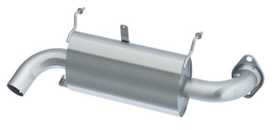 MBRP Sport Series Slip-On Exhaust Muffler Silver Fits 15-17 RZR XP 1000