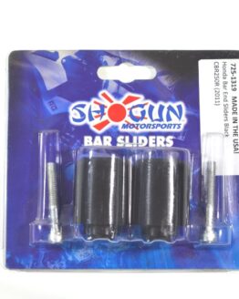Black Bar End Sliders