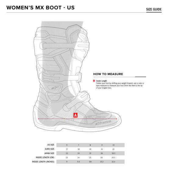 Tech 3 Stella Boots Black/White US 09 - Image 2