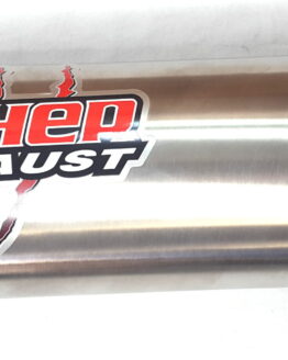 Stainless Slip On Exhaust Muffler w/SA