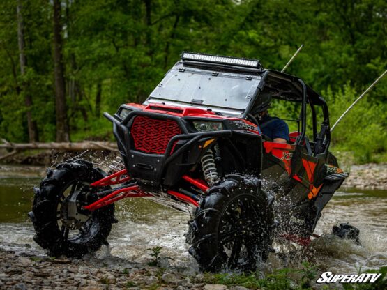 High Clearance Front Upper A-Arms Red w/SuperDuty Joints - Image 2