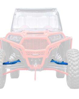 High Clearance Front Upper A-Arms Velocity Blue w/o Joints