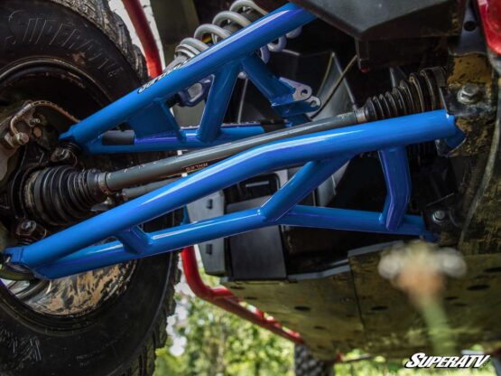 High Clearance Front Upper A-Arms Voodoo Blue w/STD Joints - Image 7