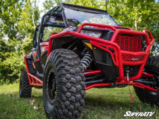 High Clearance Front Lower A-Arms Red w/ STD Joints For 14-21 RZR XP 1000 - Image 4
