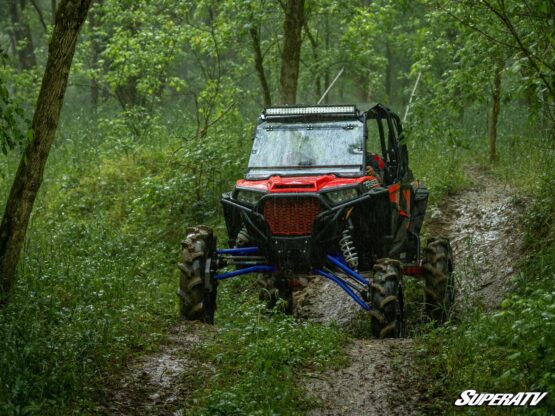 SuperATV Voodoo Blue High Clearance A-Arms w/ STD Joints For RZR XP 1000 - Image 3