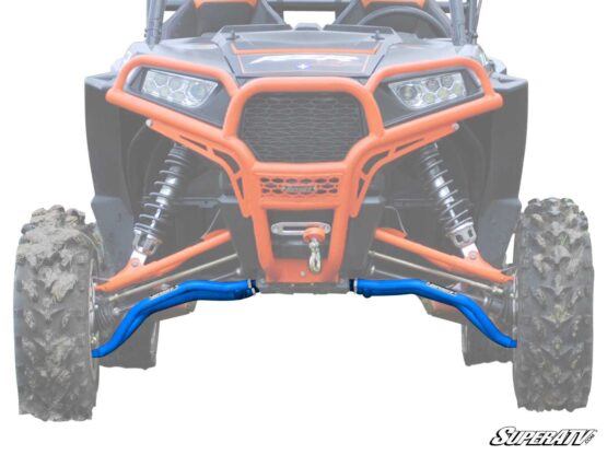 High Clearance Front Lower A-Arms Velocity Blue Adj. w/SuperDuty Joints