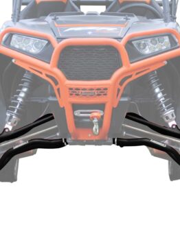 SuperATV High Clearance Front A-Arms Black No Joints For 14-21 RZR XP 1000