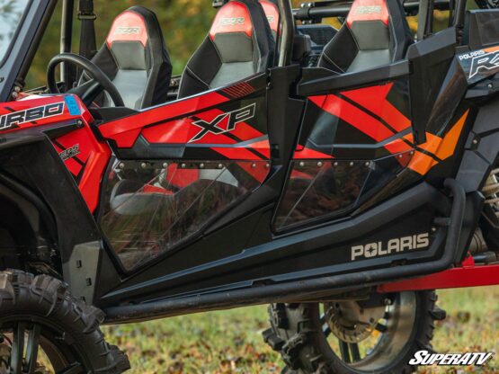 SuperATV Clear Lower Doors Polycarbonate For 18-20 Polaris RZR S4 900 - Image 5